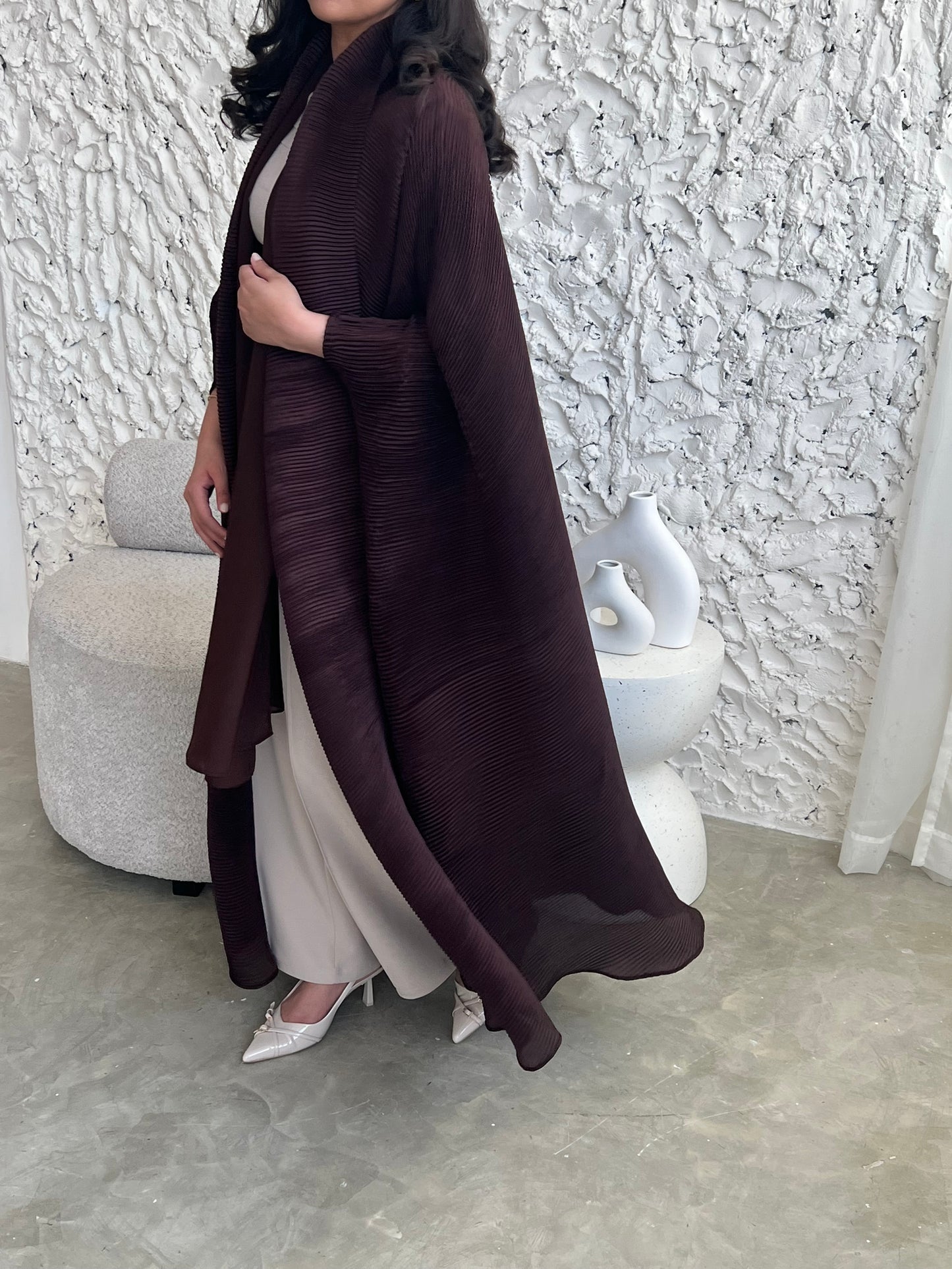 DN096 - PLEATED ABAYA