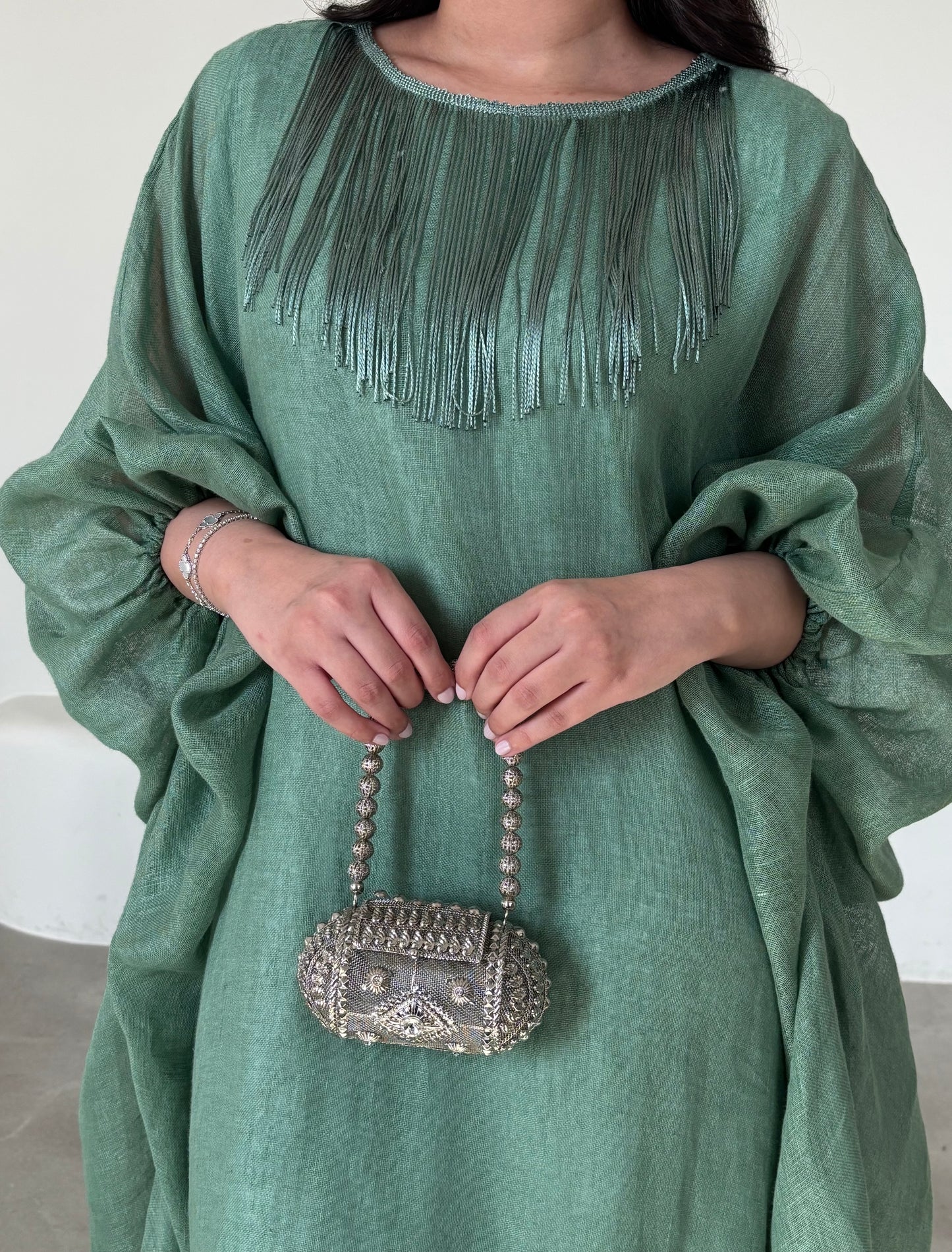 DN118 - TASSEL KAFTAN