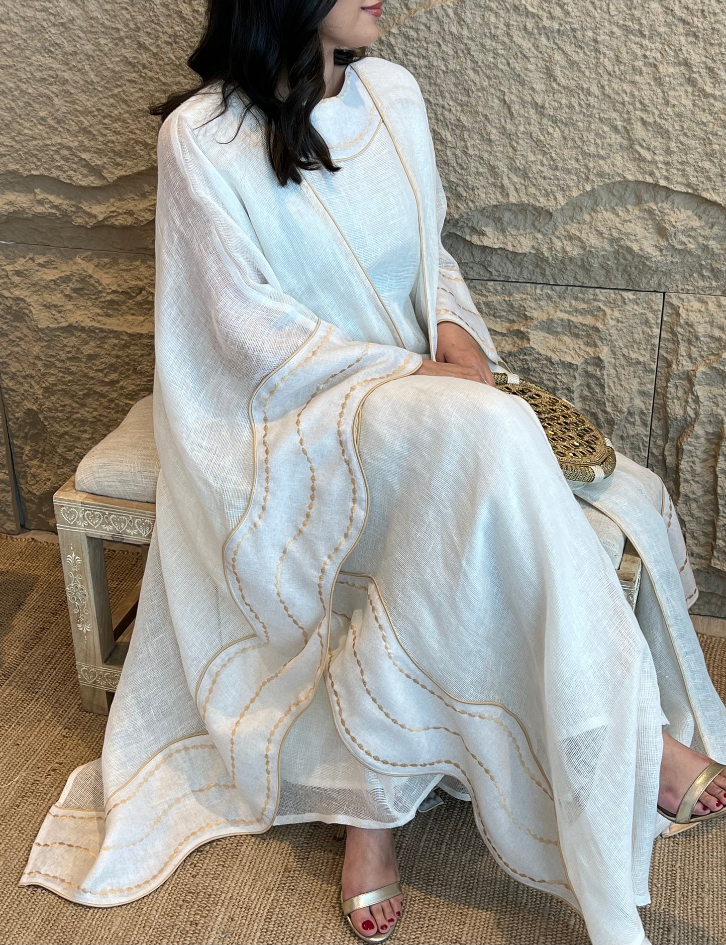 DN065 - WAVES JALABIYA SET