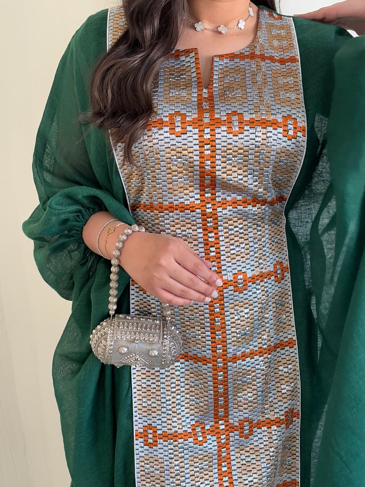 DN128 -COLORFUL EMBROIDERY
