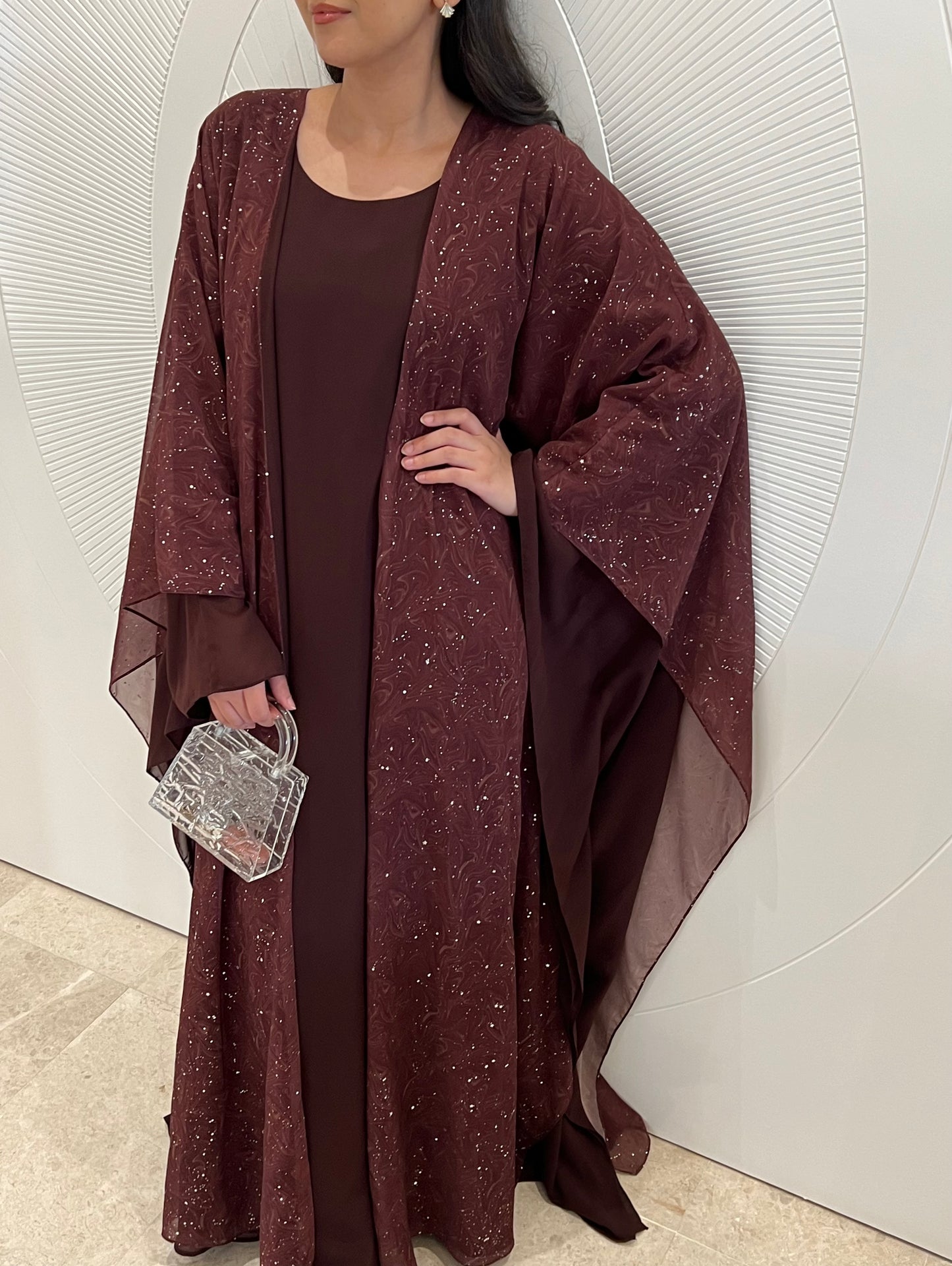 DN072 - STAR ABAYA SET