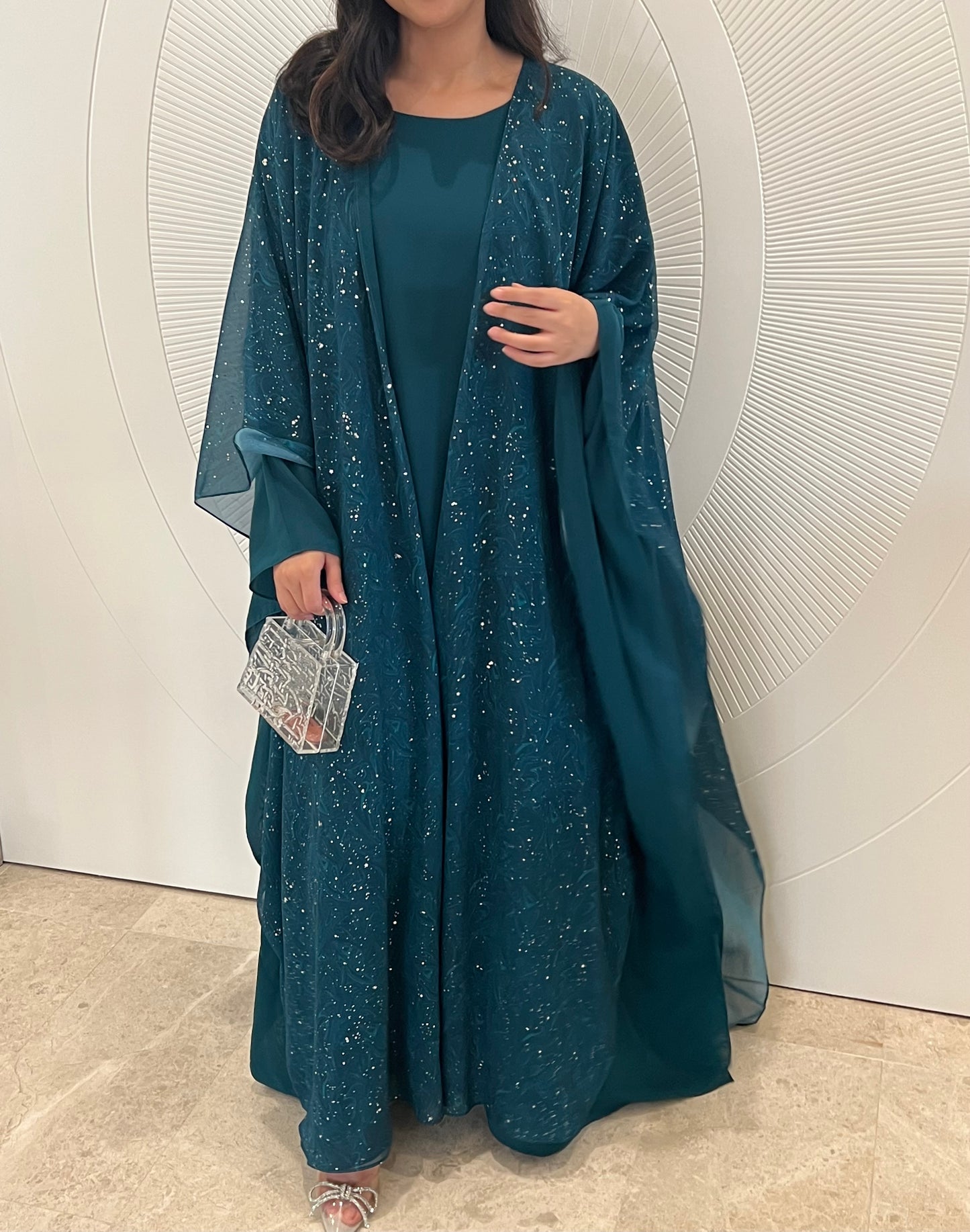 DN070 - STAR ABAYA SET