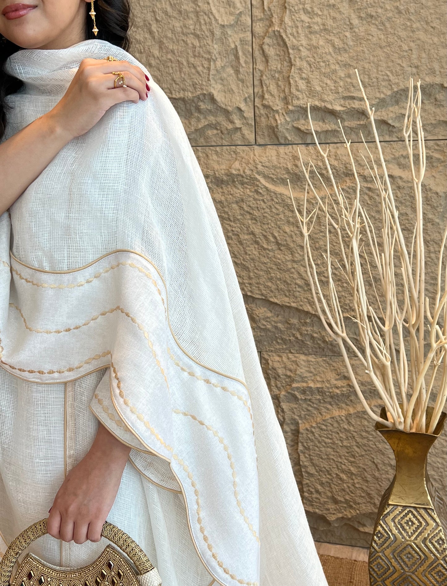 DN065 - WAVES JALABIYA SET