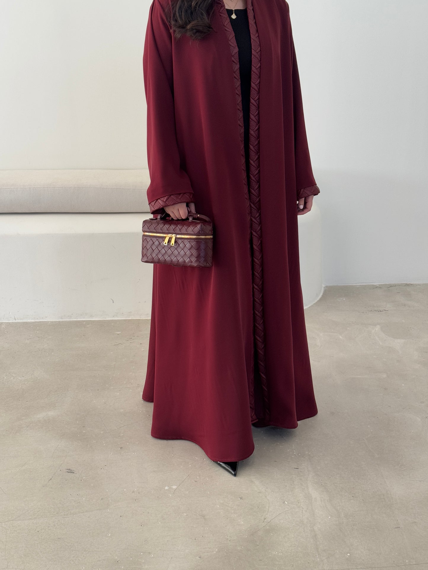 DN109 - LEATHER ABAYA