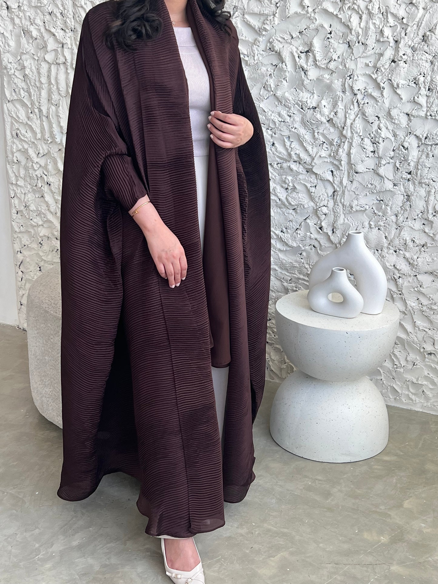 DN096 - PLEATED ABAYA