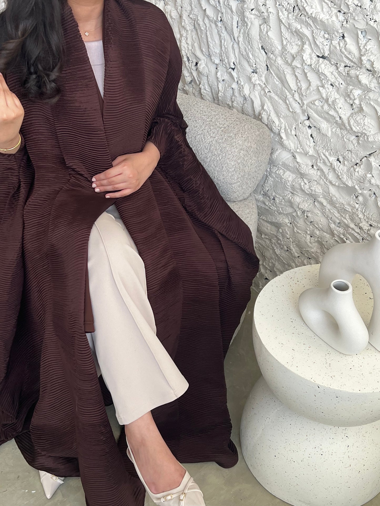DN096 - PLEATED ABAYA