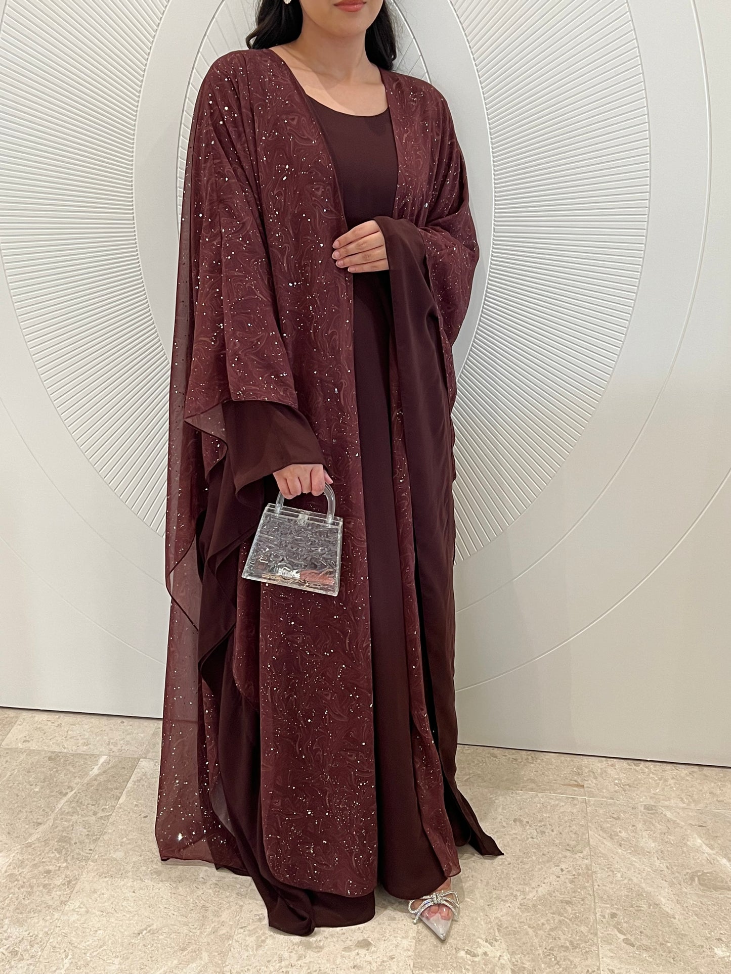 DN072 - STAR ABAYA SET
