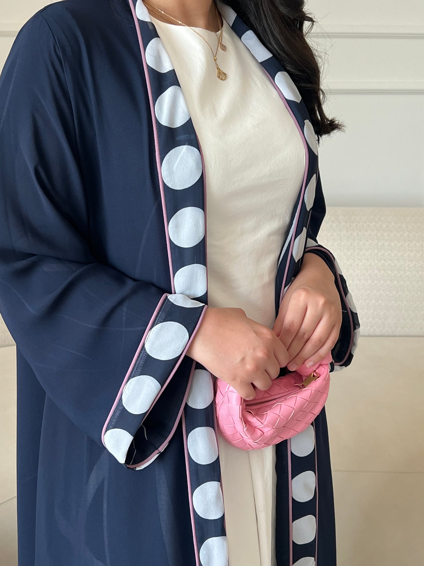 DN265 - POLKA DOT ABAYA