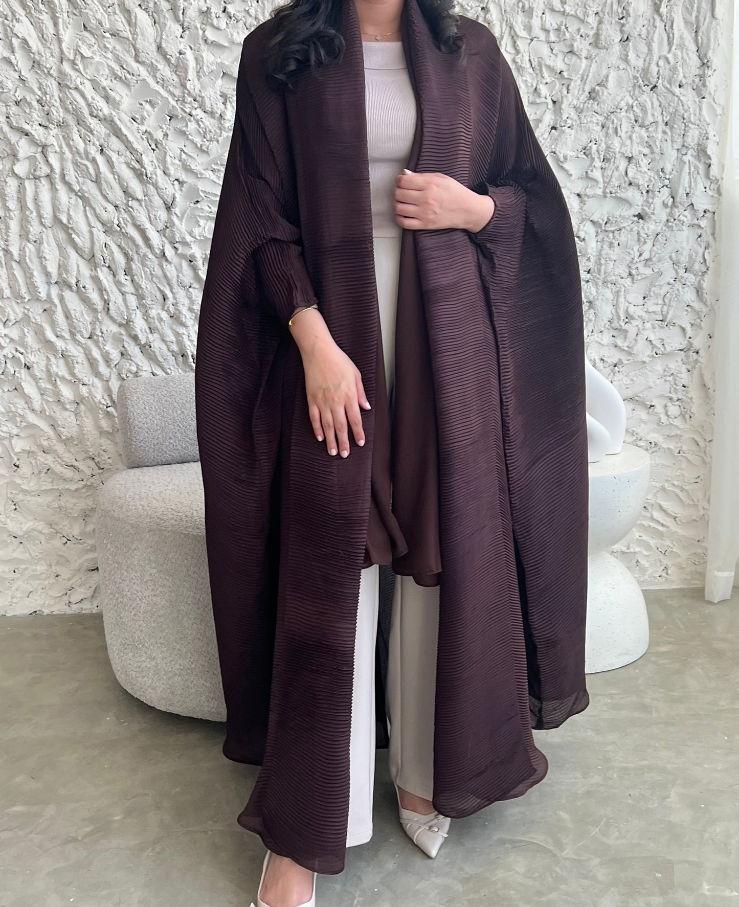 DN096 - PLEATED ABAYA