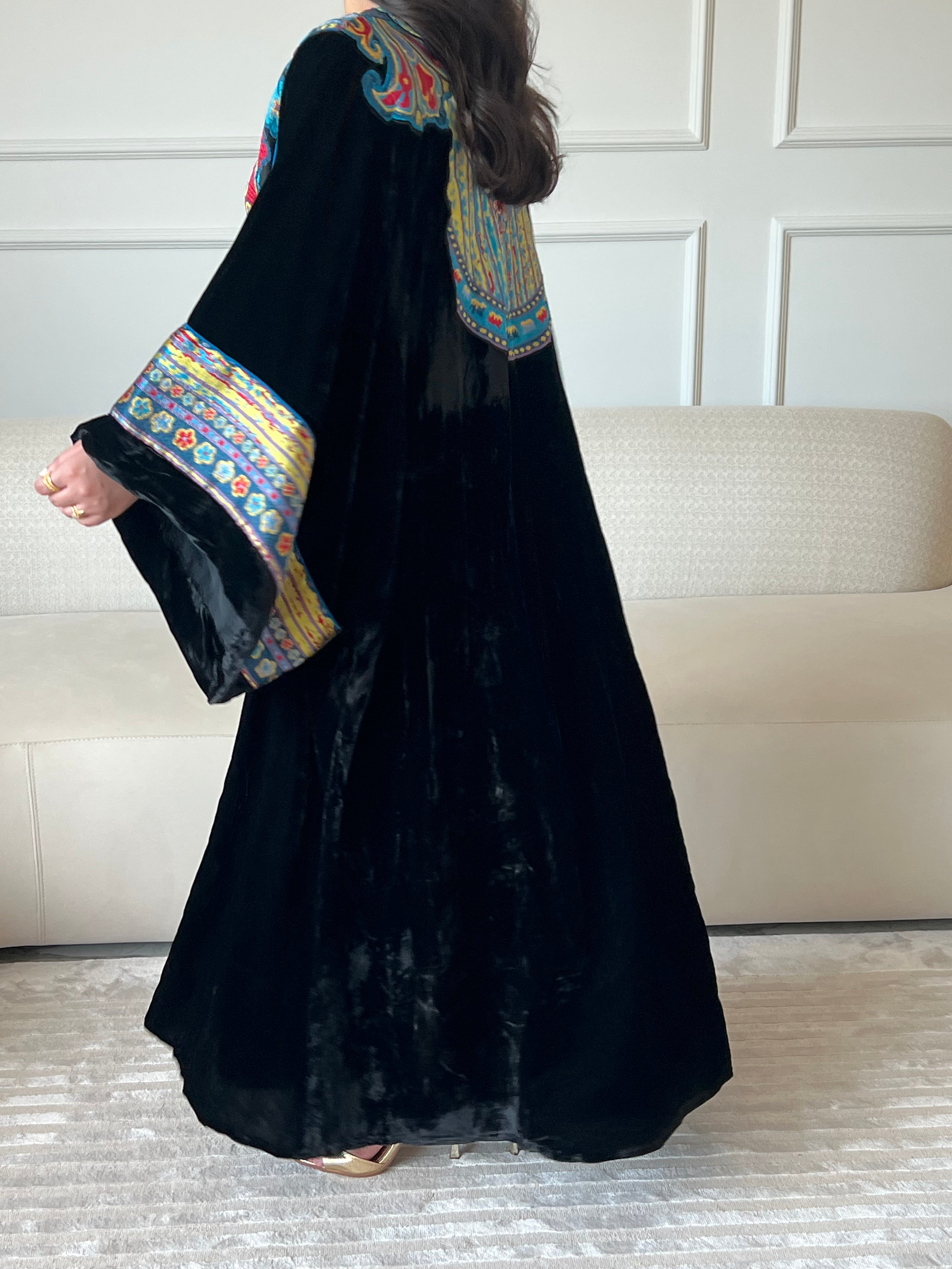DN239 - PATTERNED KAFTAN