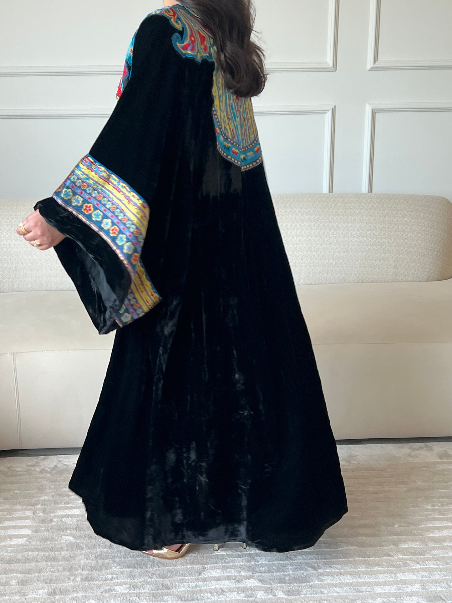 DN239 - PATTERNED KAFTAN