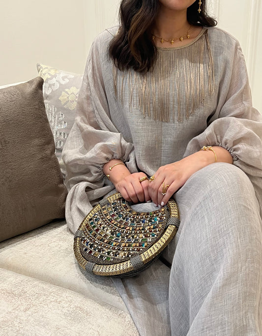 DN057 - TASSEL KAFTAN