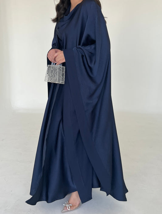 DN075 - SILK ABAYA SET