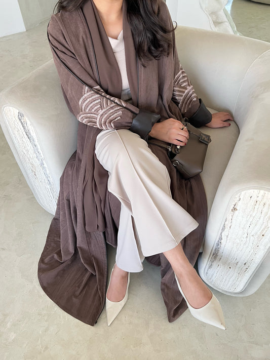 DN051 - LEATHER ABAYA