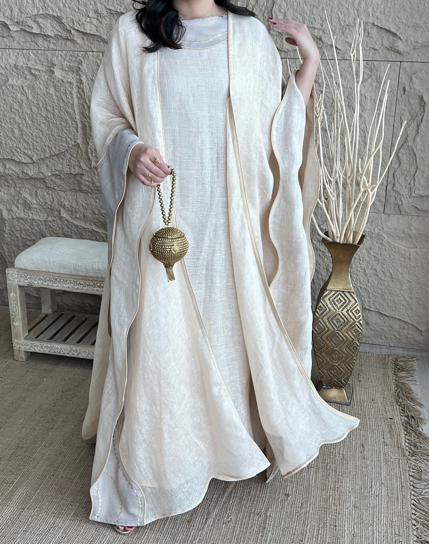 DN066 - WAVES JALABIYA SET