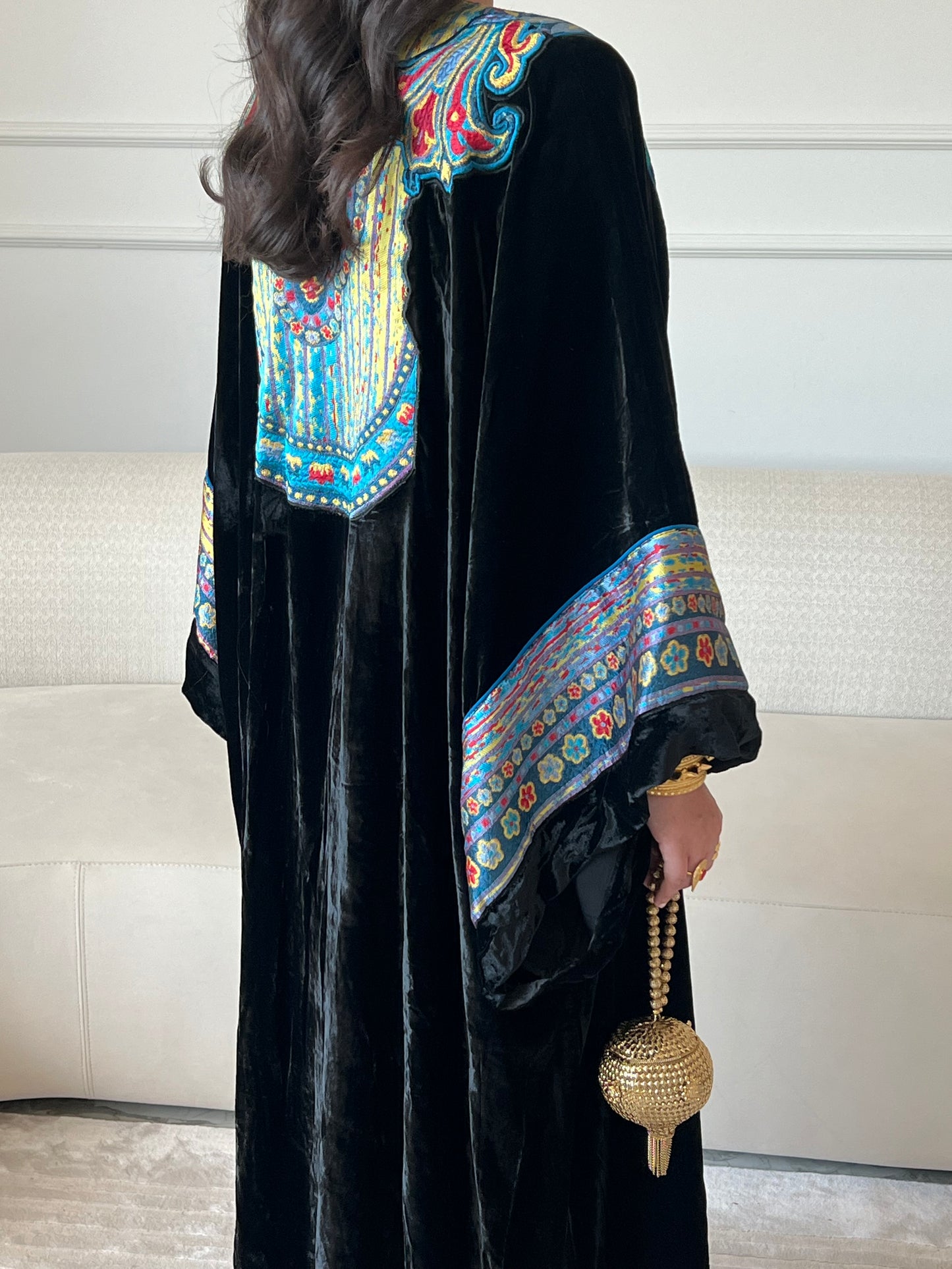 DN239 - PATTERNED KAFTAN