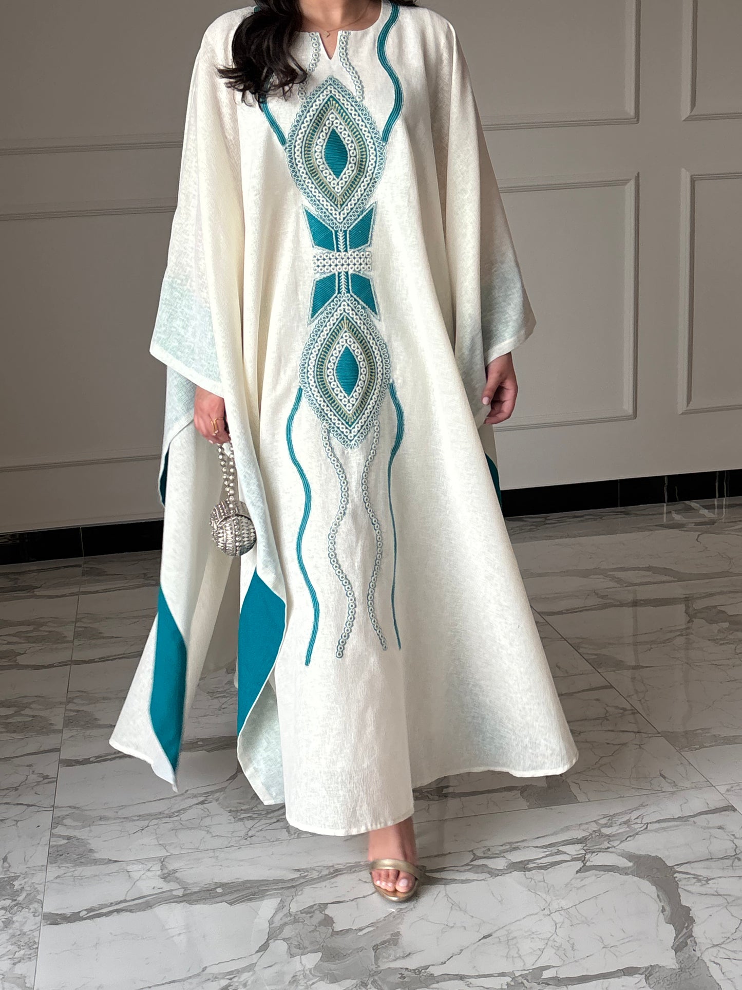 DN140 - BLUE EYE KAFTAN