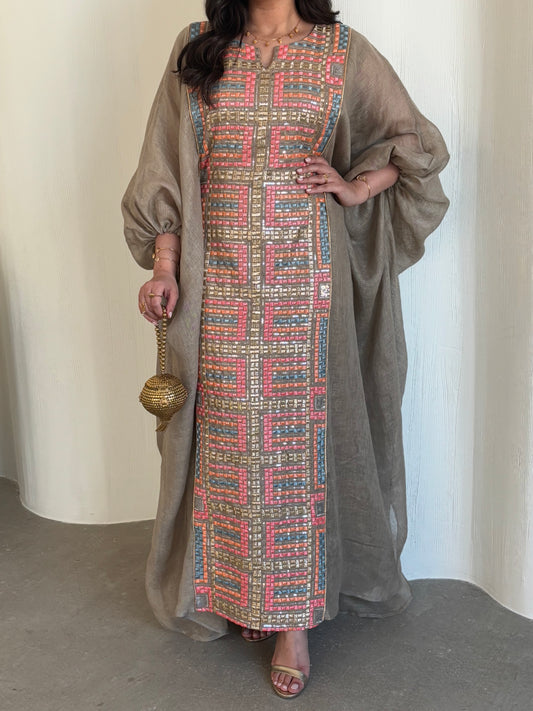 DN127 -COLORFUL EMBROIDERY
