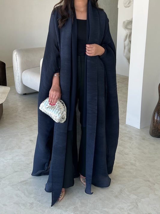 DN053 - NAVY PLEATED