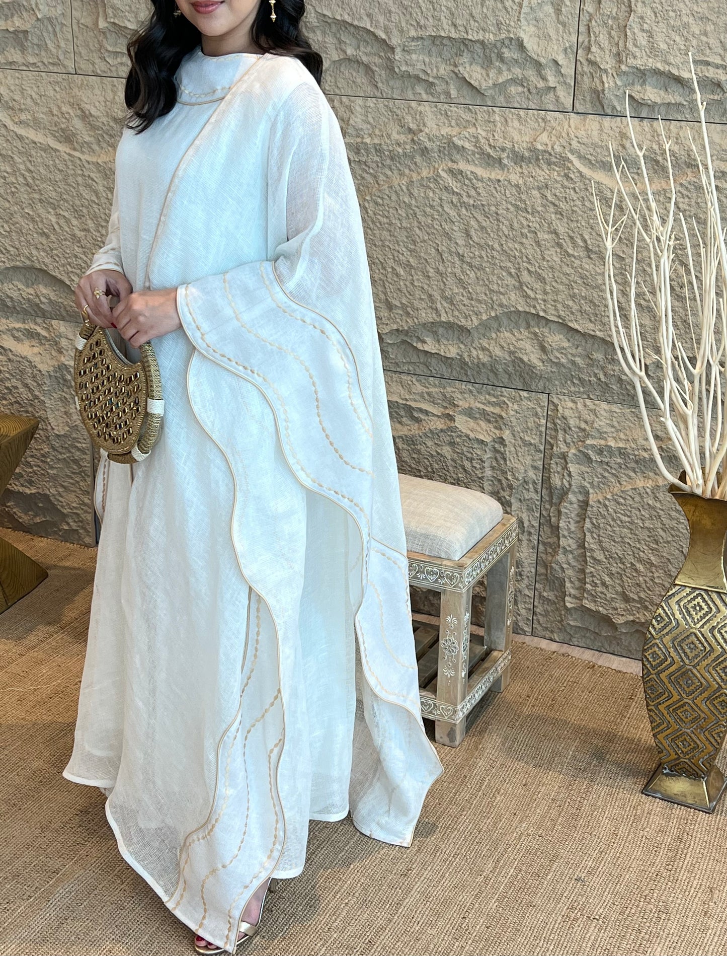 DN065 - WAVES JALABIYA SET