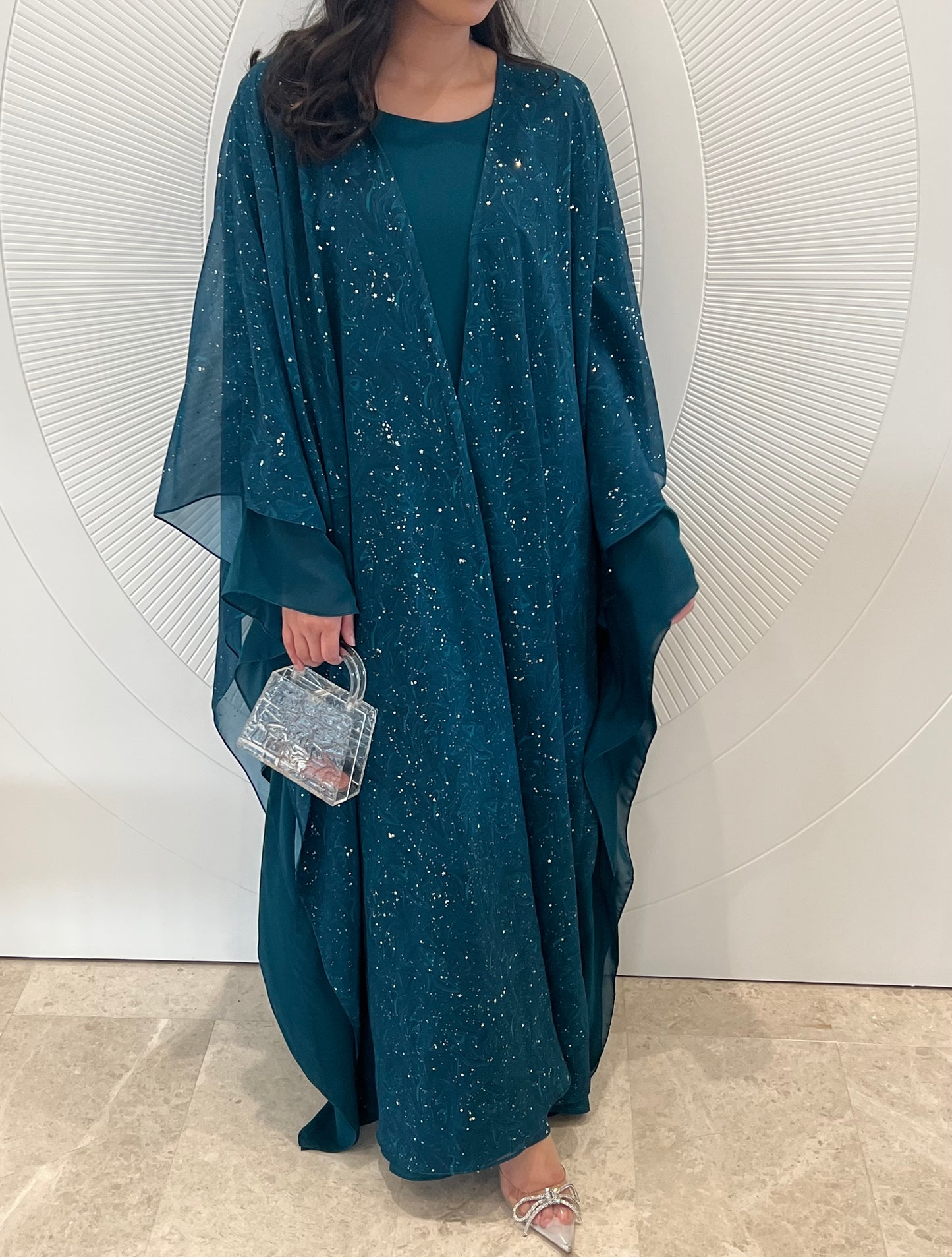 DN070 - STAR ABAYA SET
