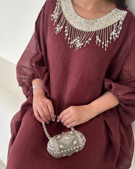 DN117 - PEARLS KAFTAN
