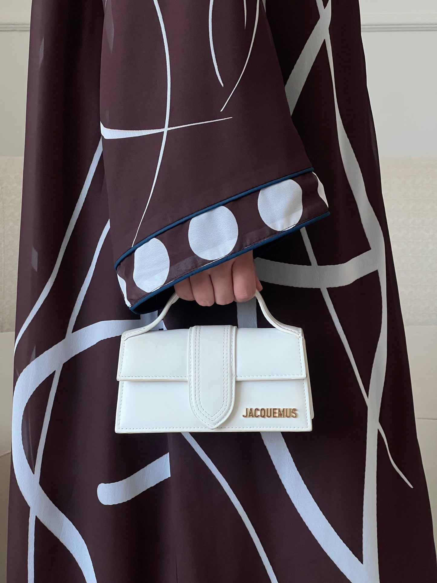 DN266 - POLKA DOT ABAYA