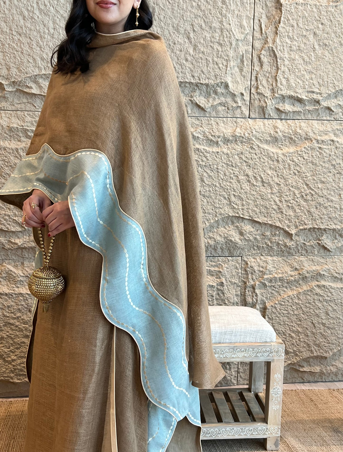DN063 - WAVES JALABIYA SET