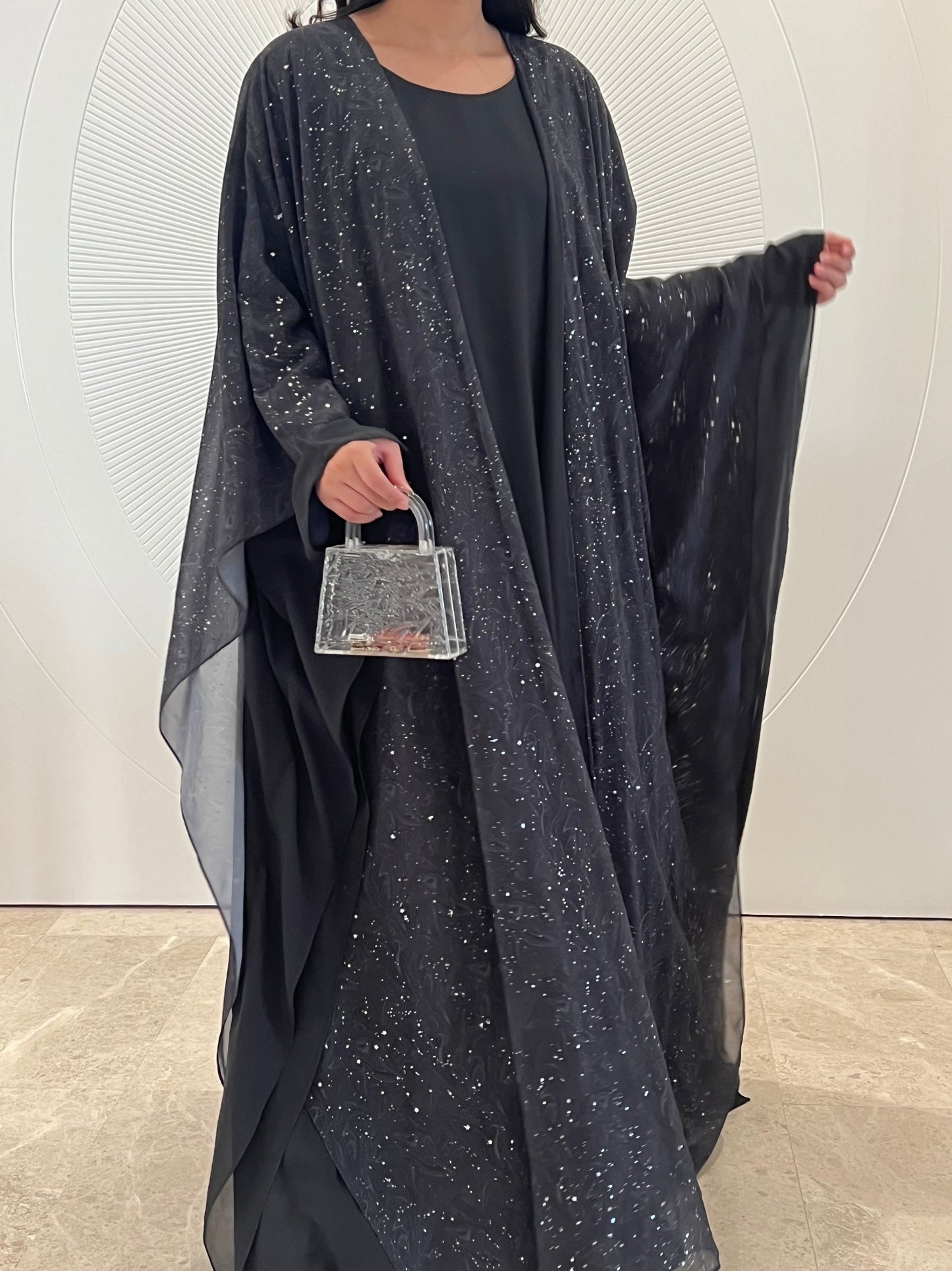 DN071 - STAR ABAYA SET