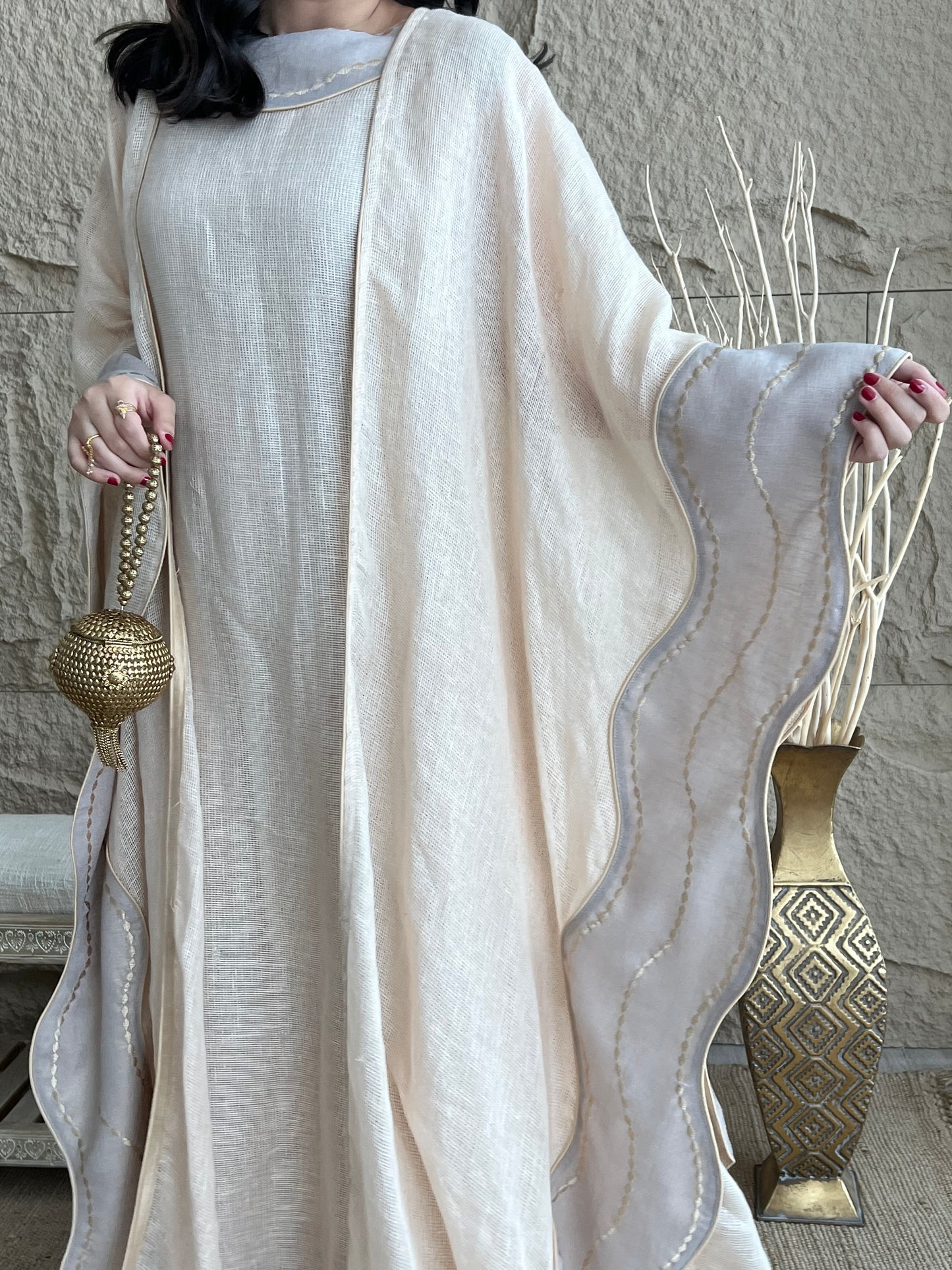DN066 - WAVES JALABIYA SET