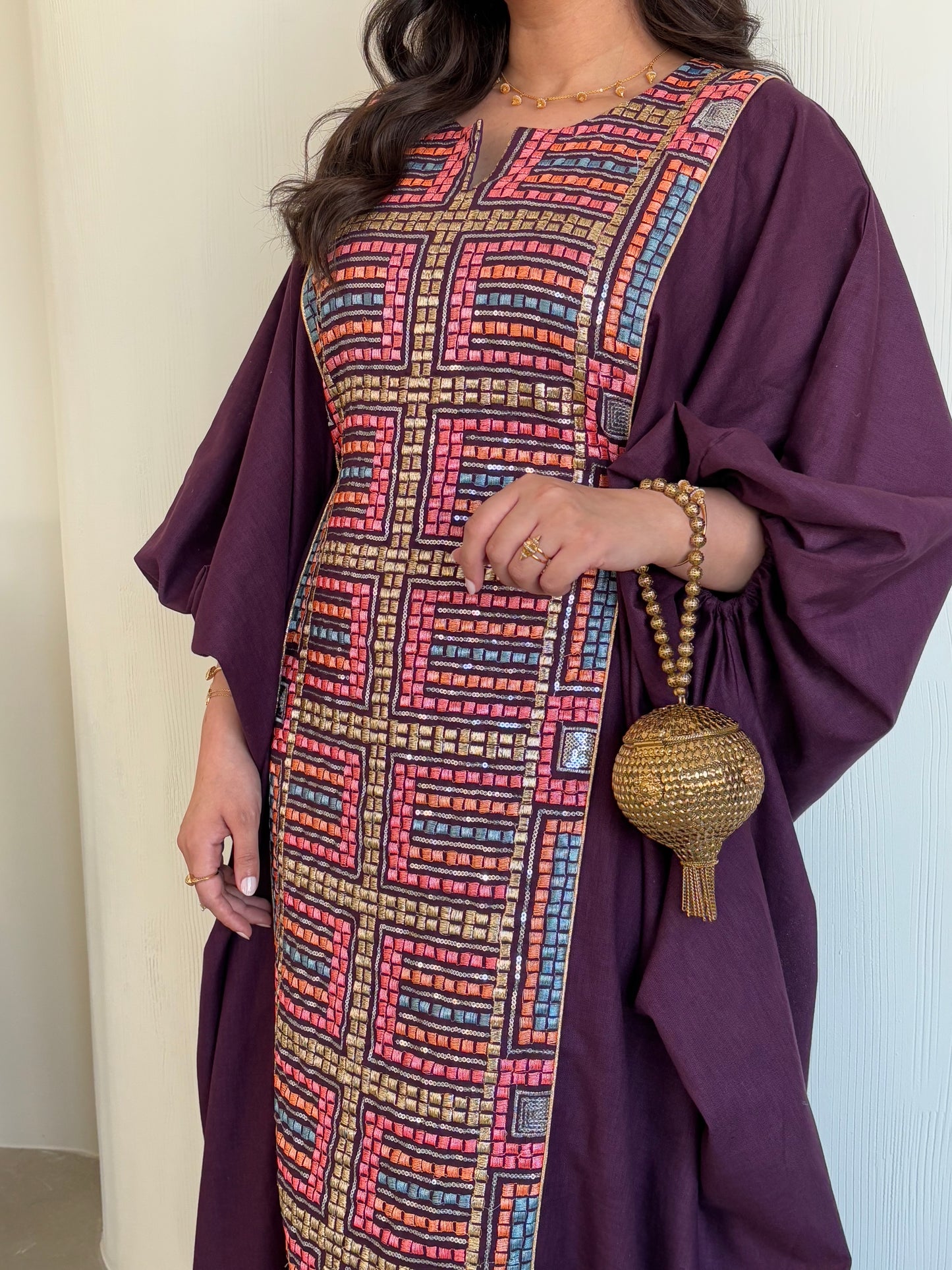 DN126 -COLORFUL EMBROIDERY