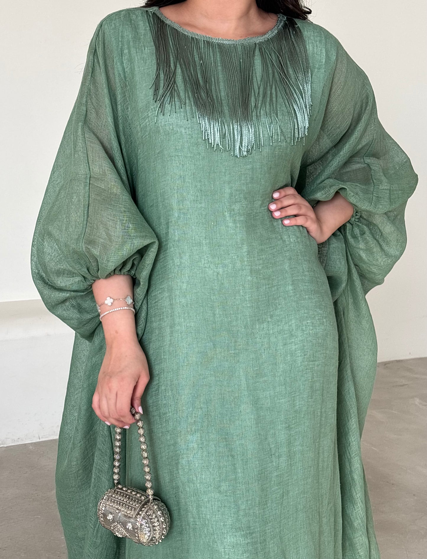DN118 - TASSEL KAFTAN