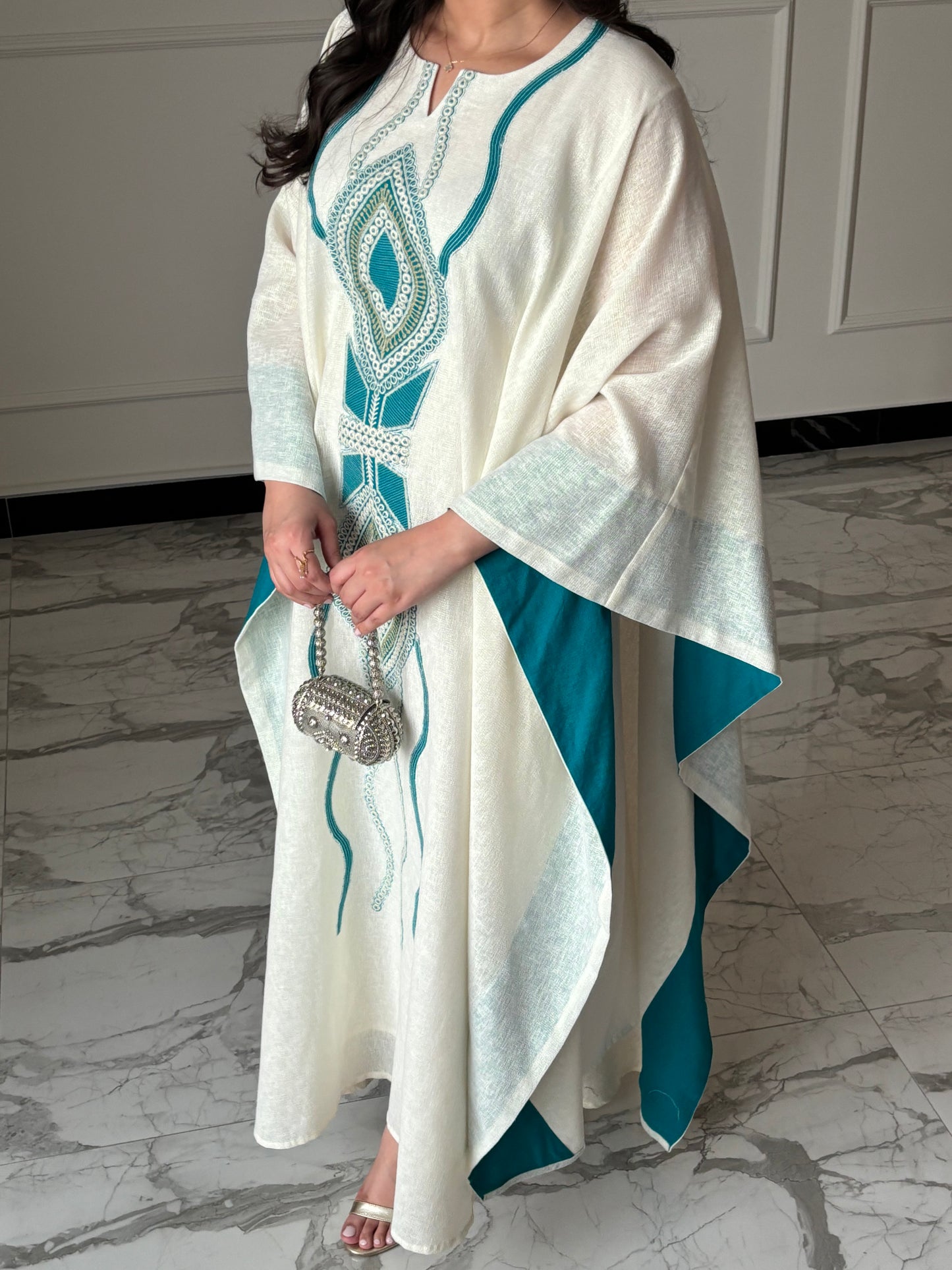 DN140 - BLUE EYE KAFTAN
