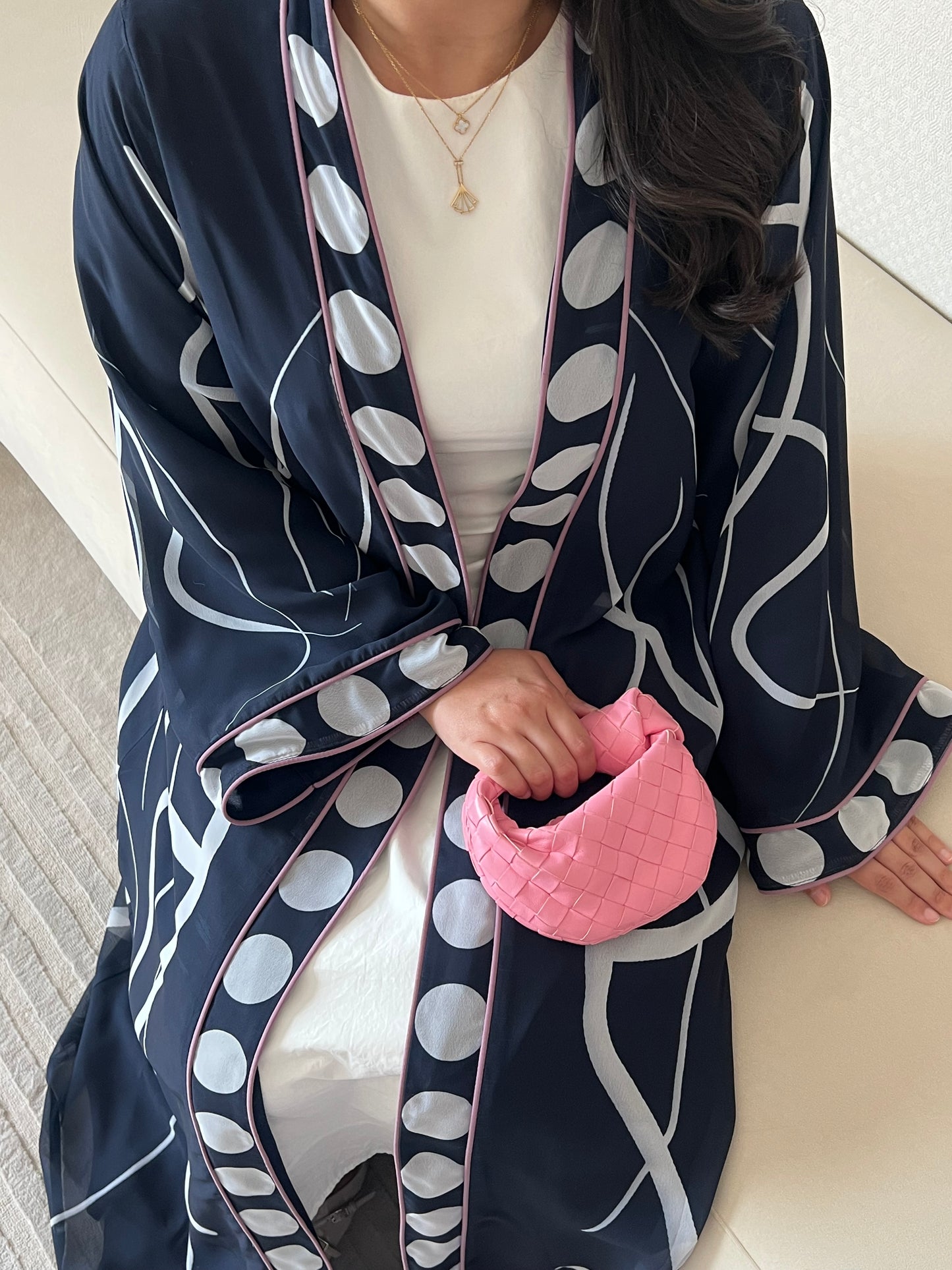 DN265 - POLKA DOT ABAYA
