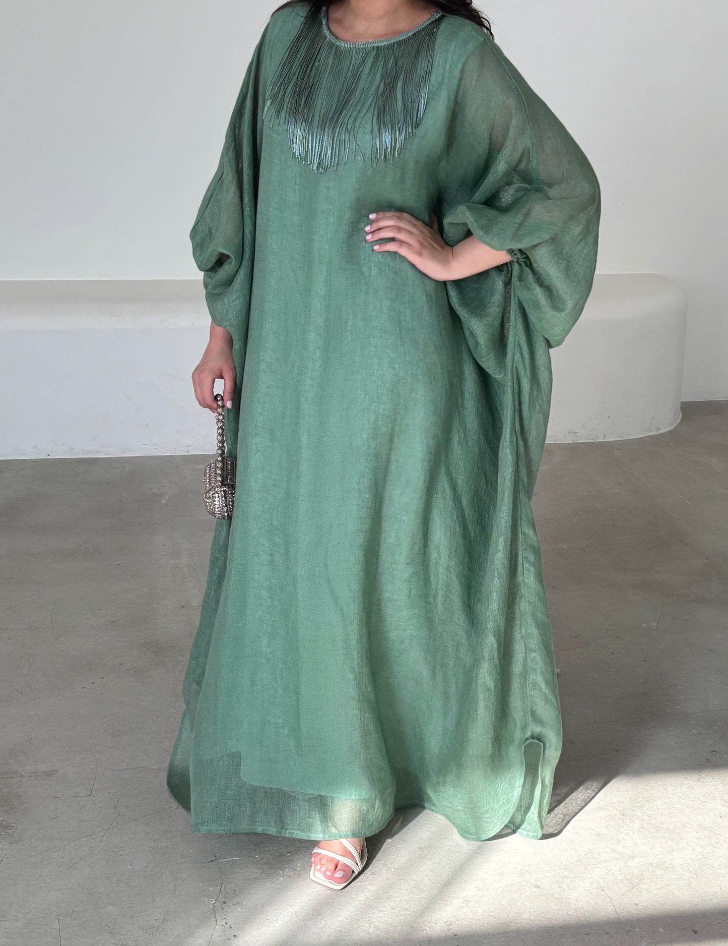 DN118 - TASSEL KAFTAN