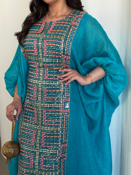 DN143 - COLORFUL EMBROIDERY