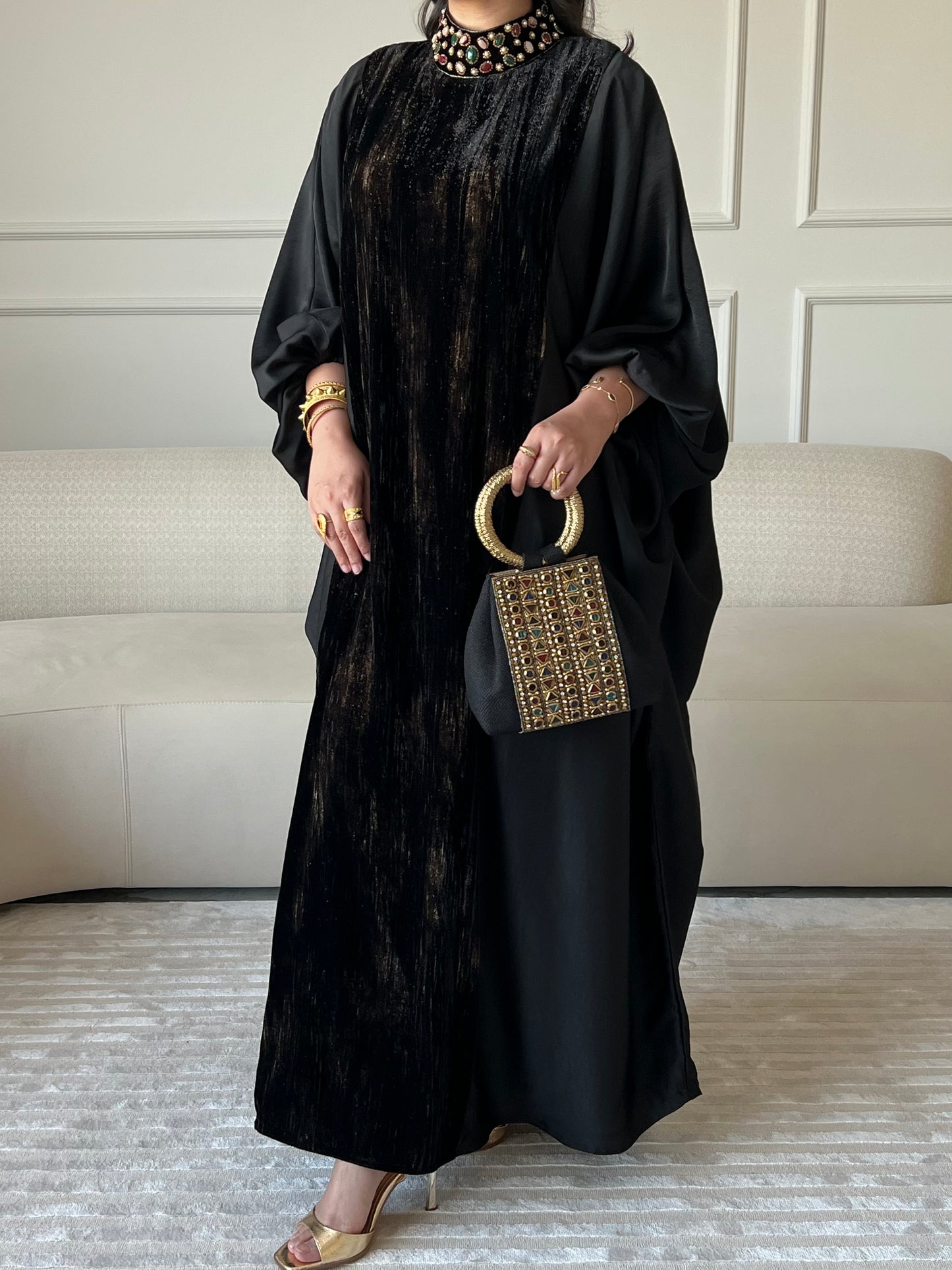 DN233 - STONE KAFTAN