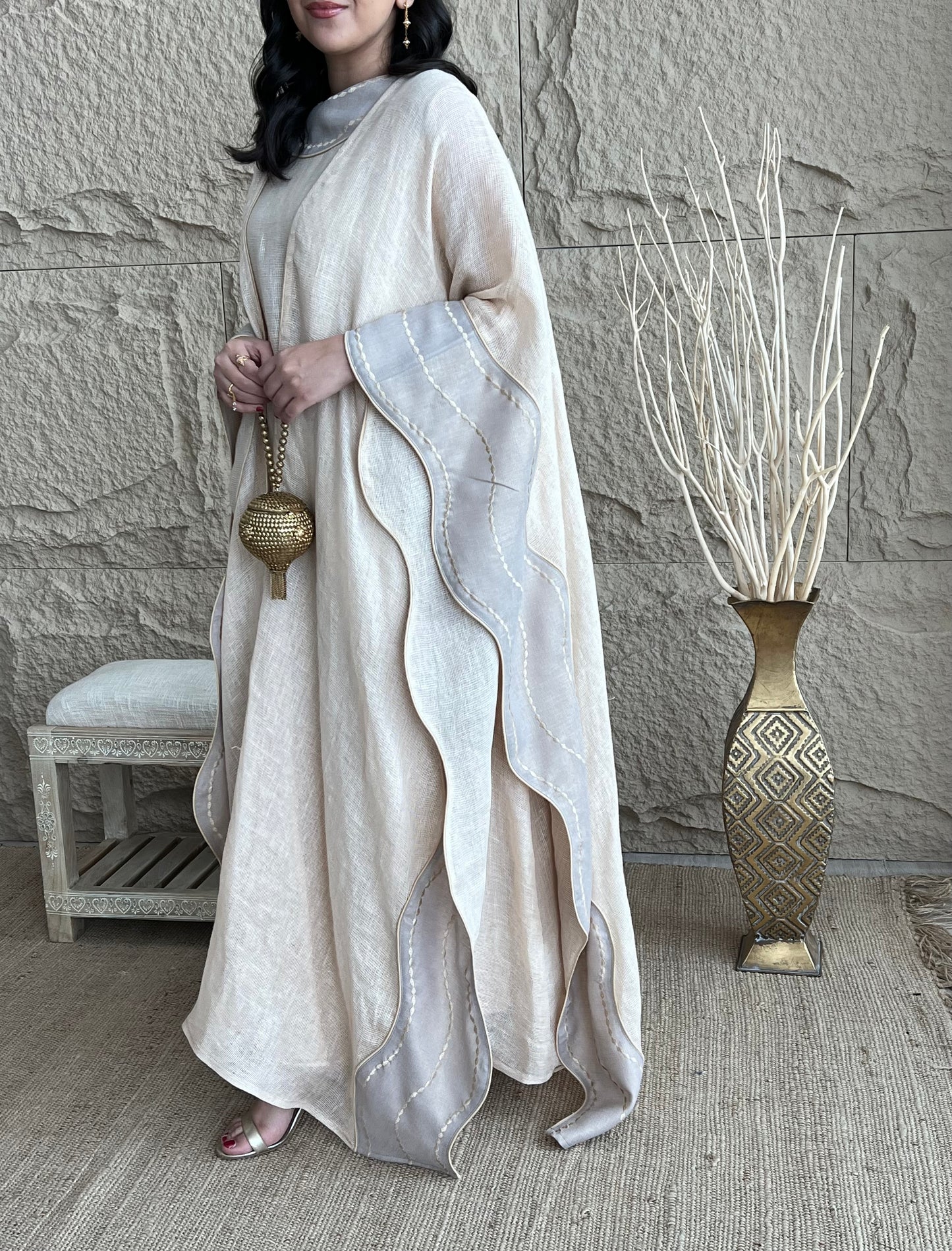 DN066 - WAVES JALABIYA SET
