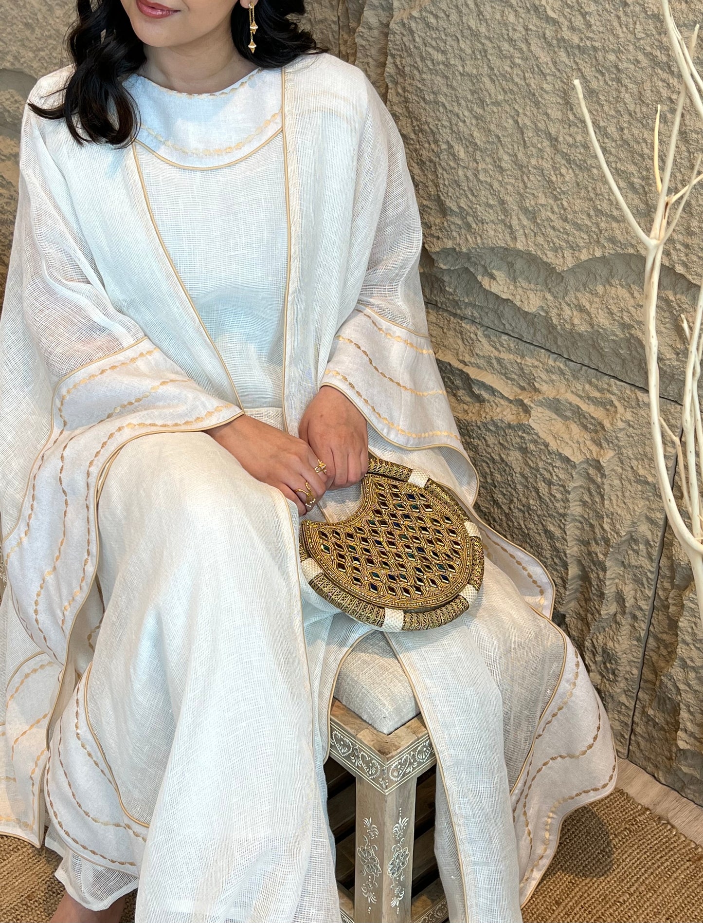 DN065 - WAVES JALABIYA SET