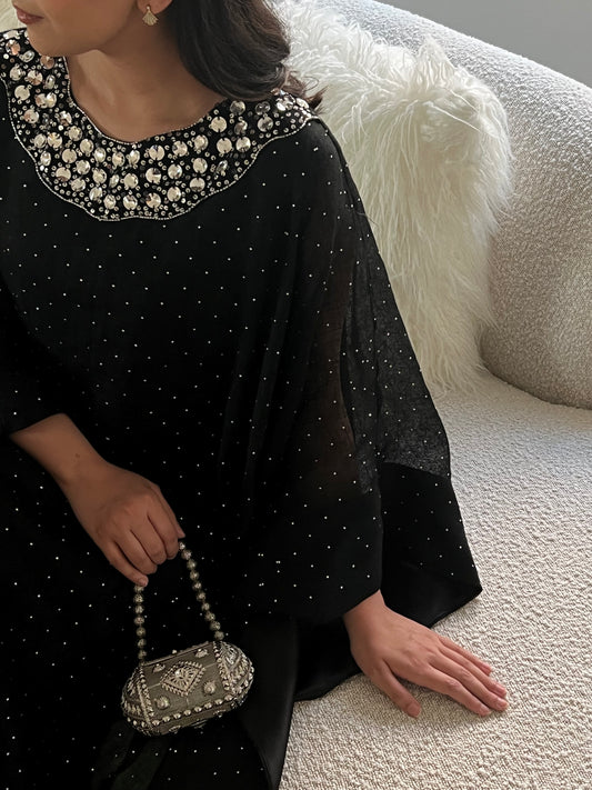 DN 160 - BLACK CRYSTAL KAFTAN