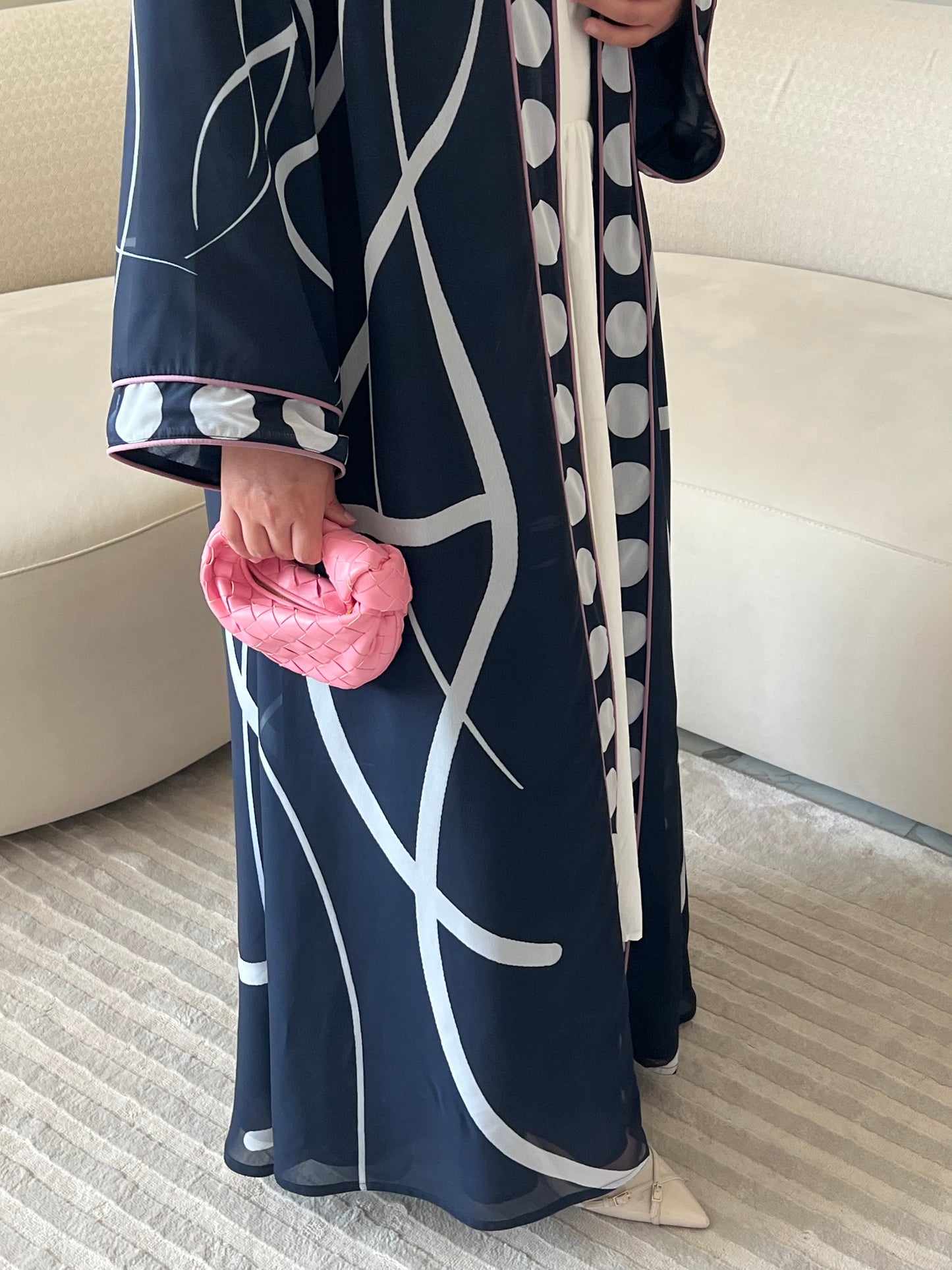 DN265 - POLKA DOT ABAYA