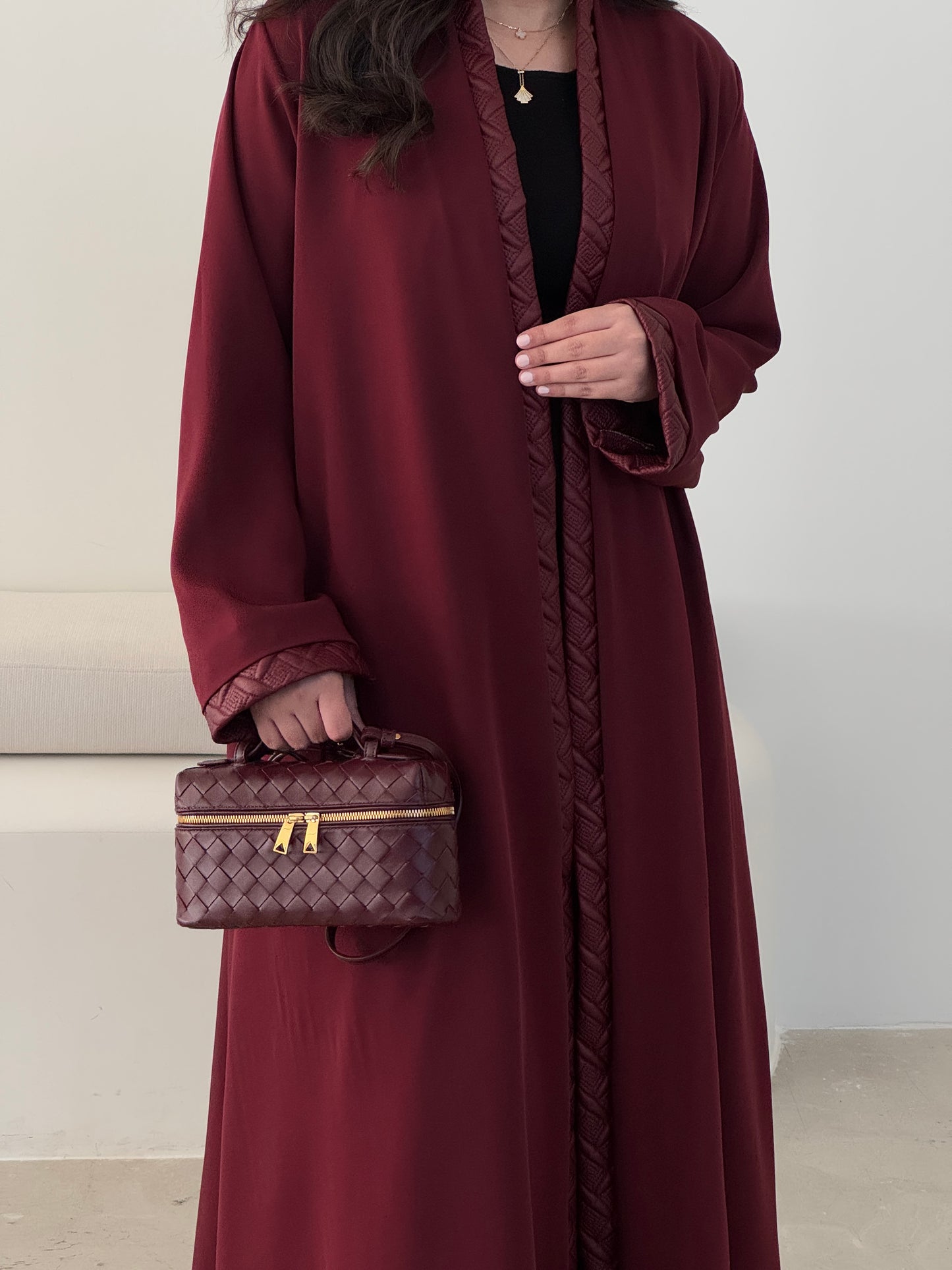 DN109 - LEATHER ABAYA