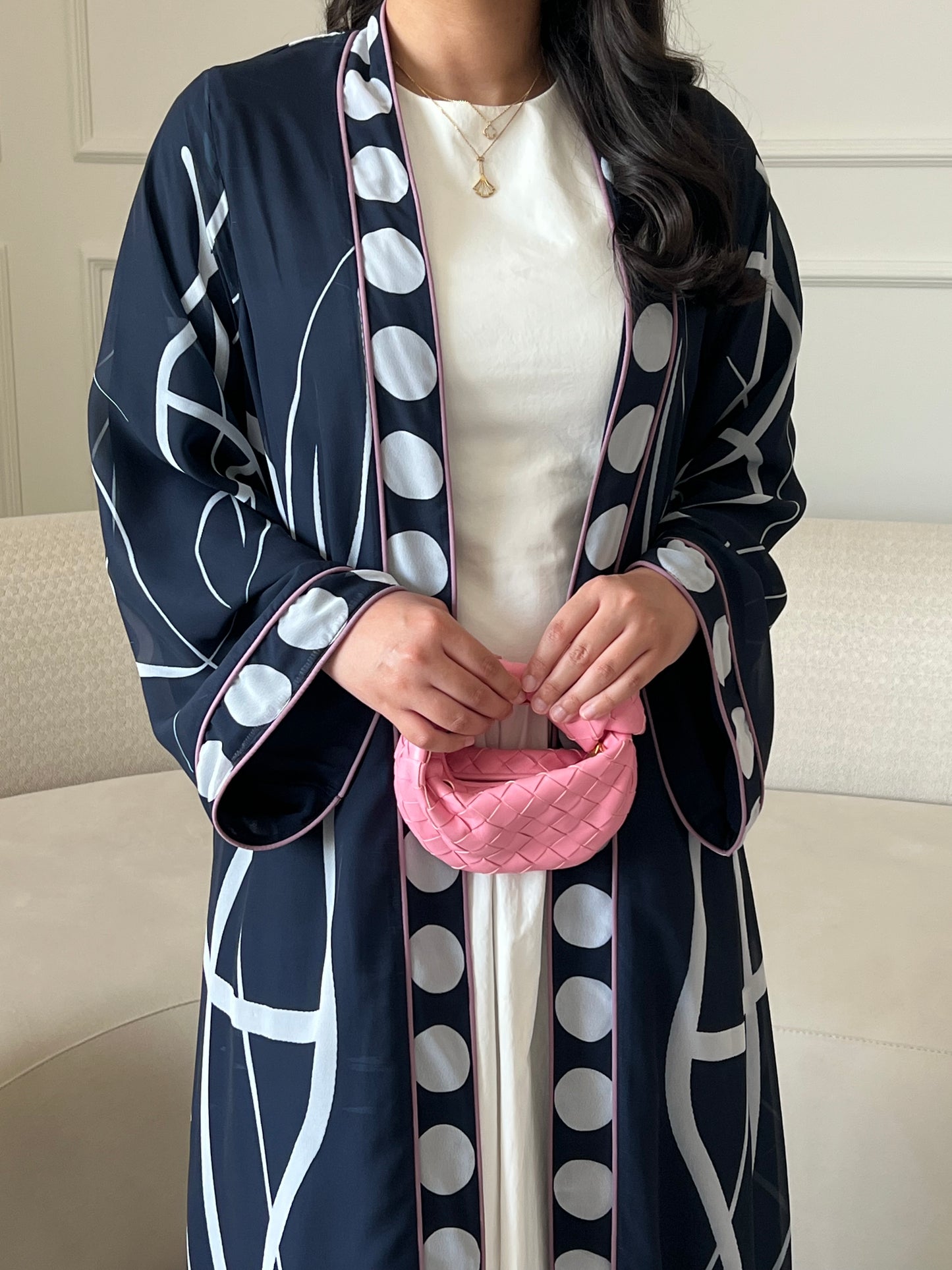 DN265 - POLKA DOT ABAYA