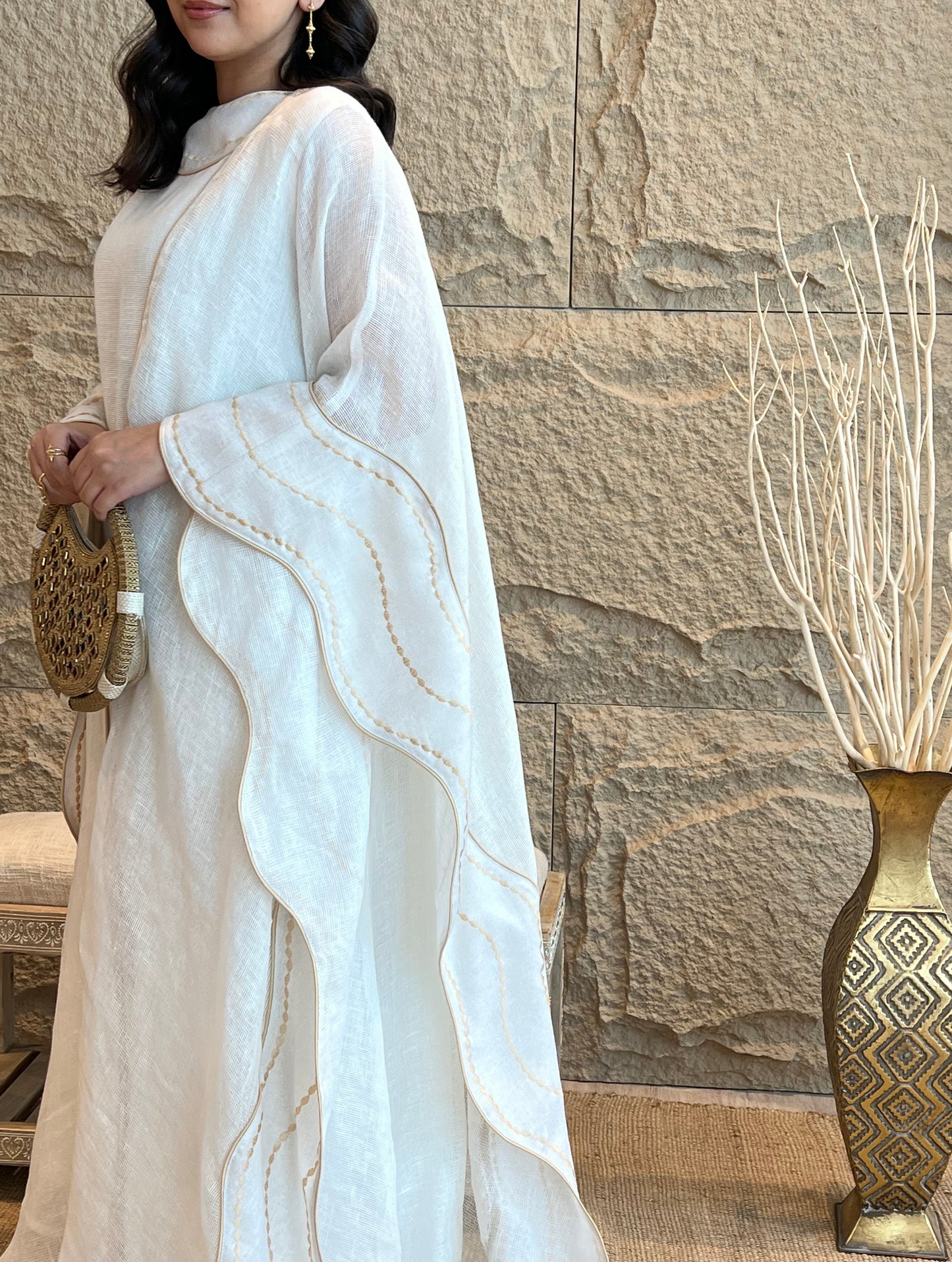DN065 - WAVES JALABIYA SET