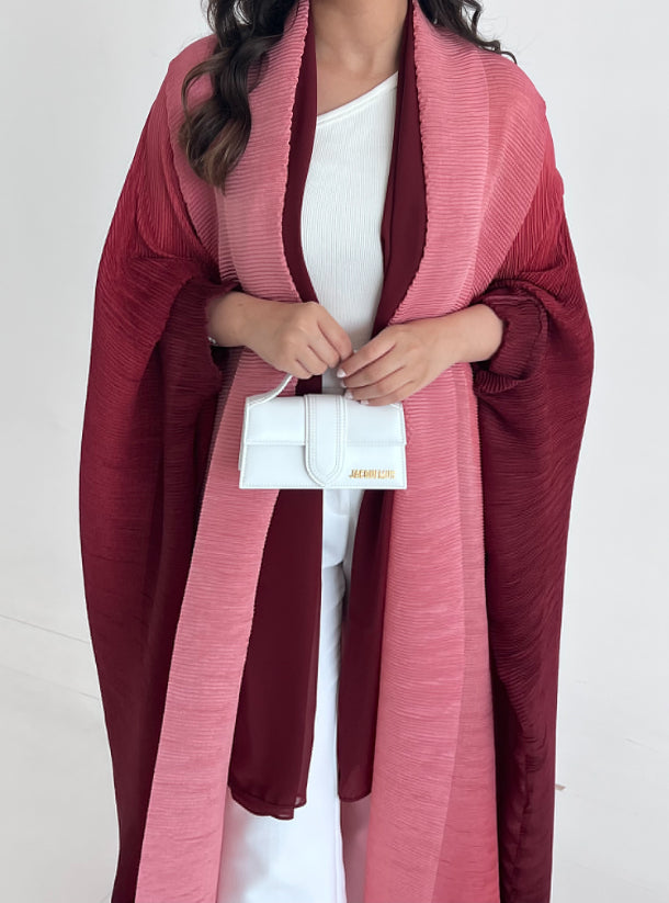 DN002 - MAROON PLEATED