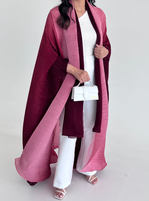 DN002 - MAROON PLEATED