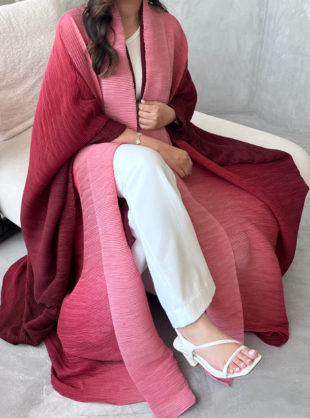 DN002 - MAROON PLEATED